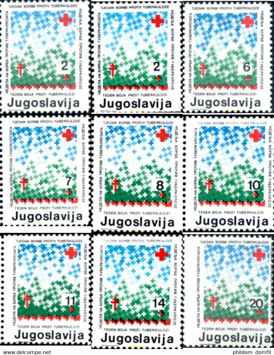 287754 MNH YUGOSLAVIA 1986 SEMANA DE LA CRUZ ROJA - Collections, Lots & Séries