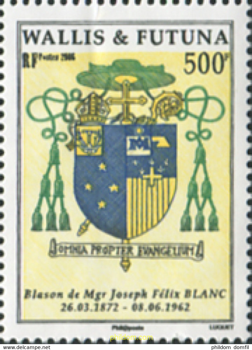 575026 MNH WALLIS Y FUTUNA 2006 ESCUDO M.J.FELIX BLA - Usados