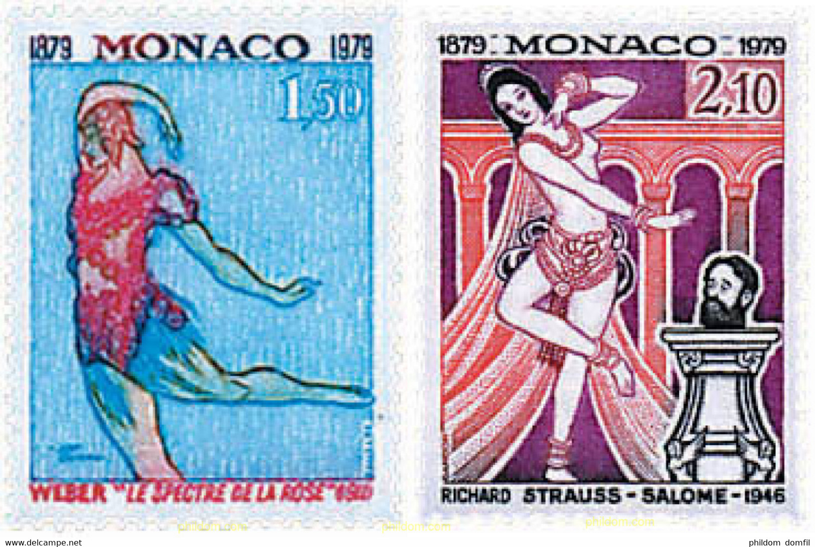 227353 MNH MONACO 1979 CENTENARIO DE LA INAUGURACION DE LA SALA GARNIER DE MONTECARLO - Otros & Sin Clasificación