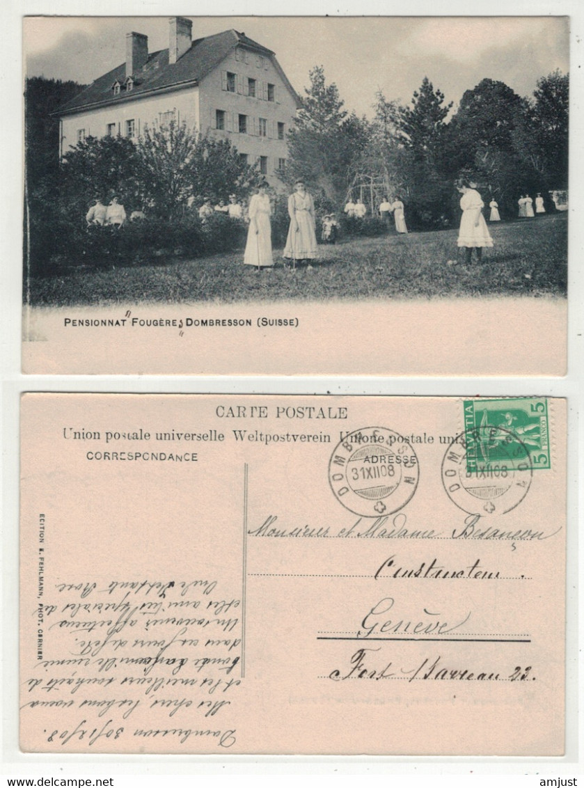 Suisse // Schweiz // Switzerland // Neuchâtel // Dombresson, Pensionnat Fougères - Dombresson 