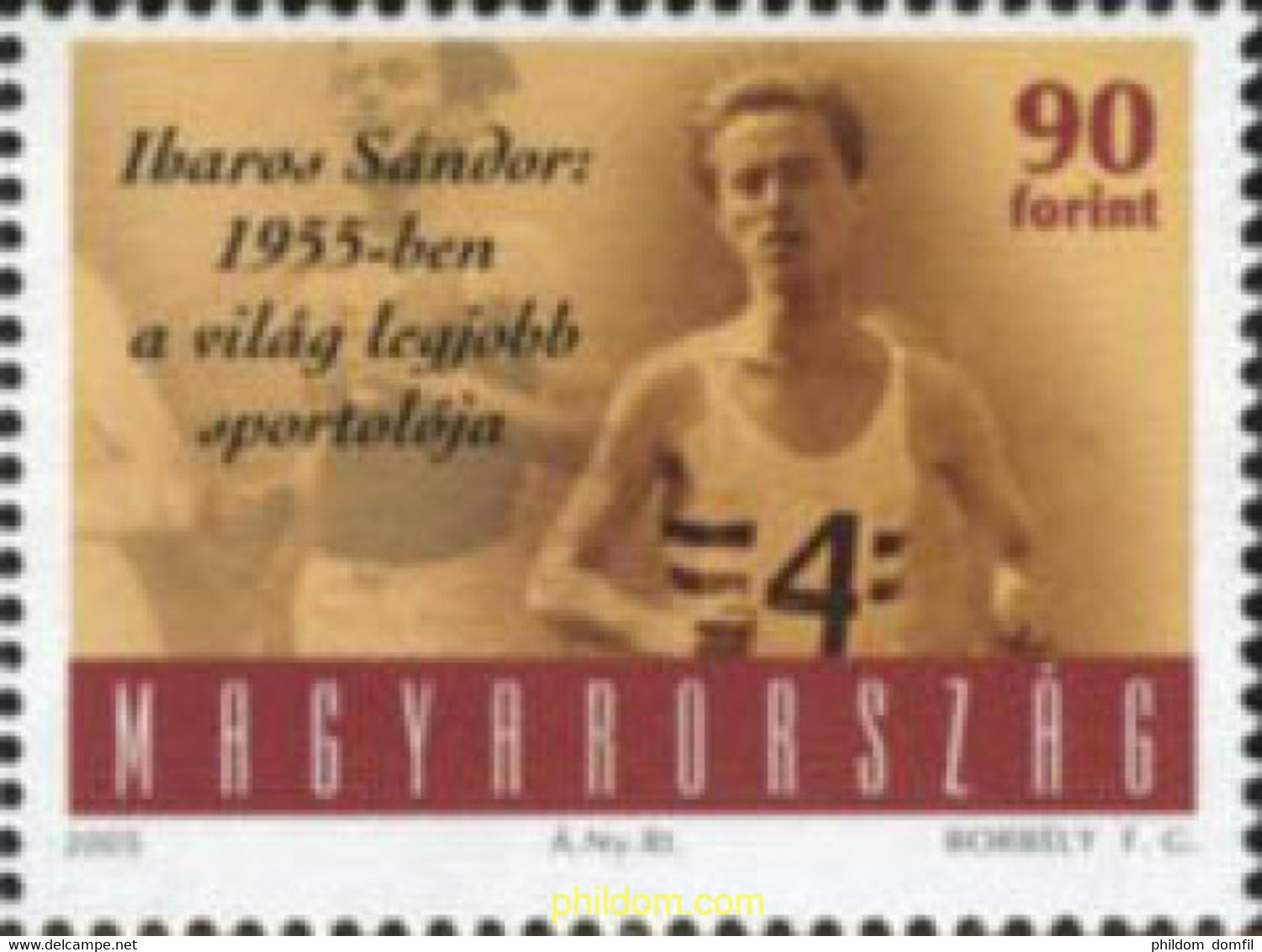 182534 MNH HUNGRIA 2005 DEPORTE - Used Stamps