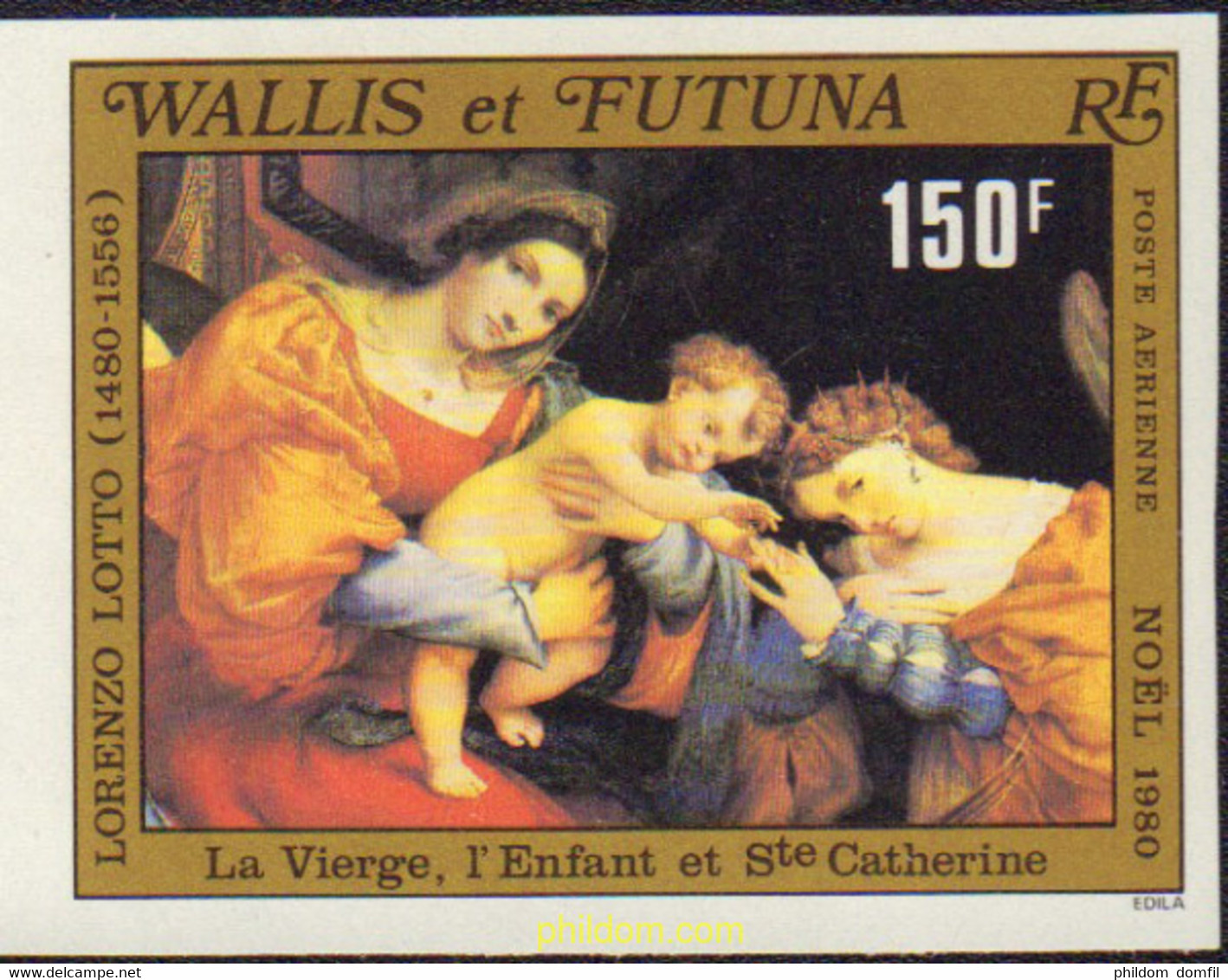 575660 MNH WALLIS Y FUTUNA 1980 NAVIDAD - Gebruikt