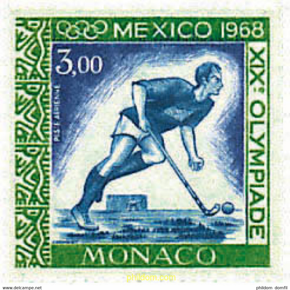 345139 MNH MONACO 1968 19 JUEGOS OLIMPICOS VERANO MEXICO 1968 - Autres & Non Classés