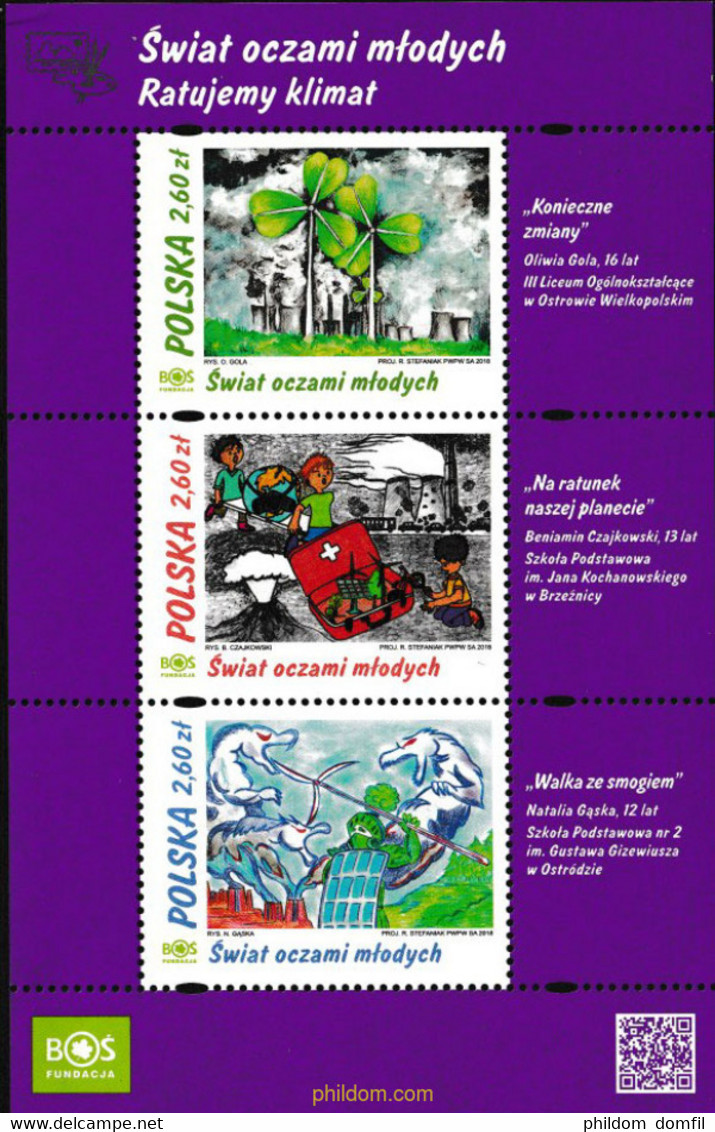 611646 MNH POLONIA 2018 - Zonder Classificatie