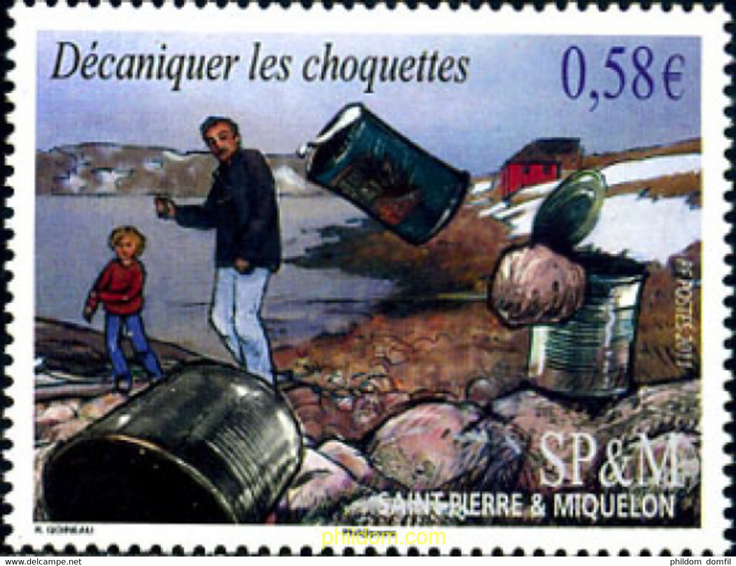 267133 MNH SAN PEDRO Y MIQUELON 2011 - Oblitérés