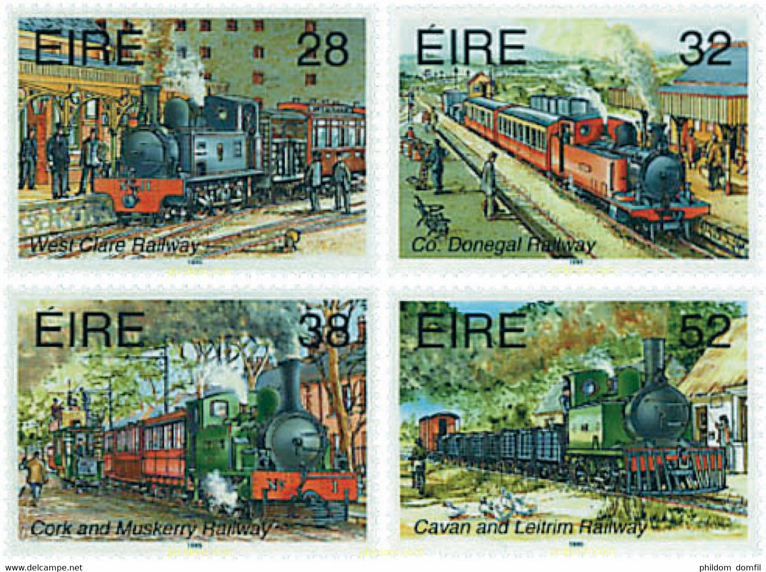 55483 MNH IRLANDA 1995 TRANSPORTES EN IRLANDA - Lots & Serien