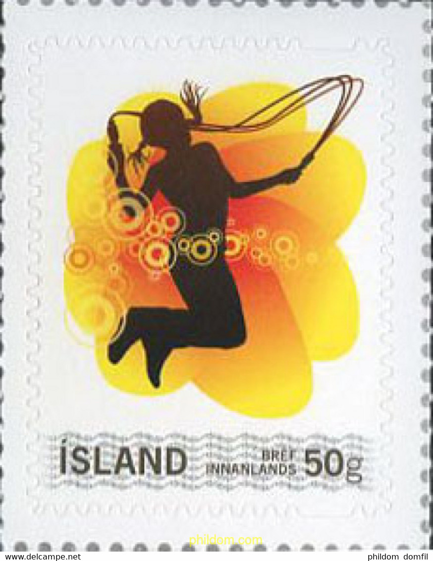 218352 MNH ISLANDIA 2008 SELLO PERSONALIZADO - Lots & Serien