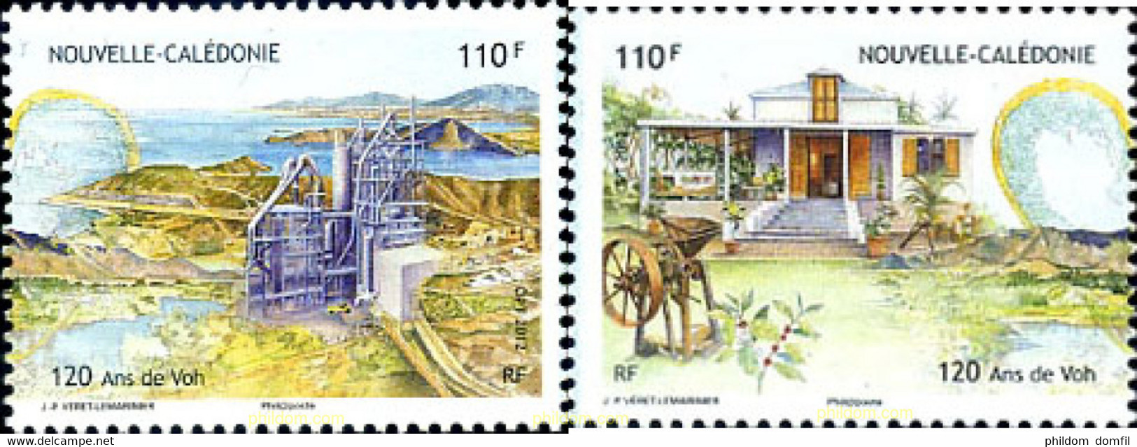 289561 MNH NUEVA CALEDONIA 2012 - Gebraucht