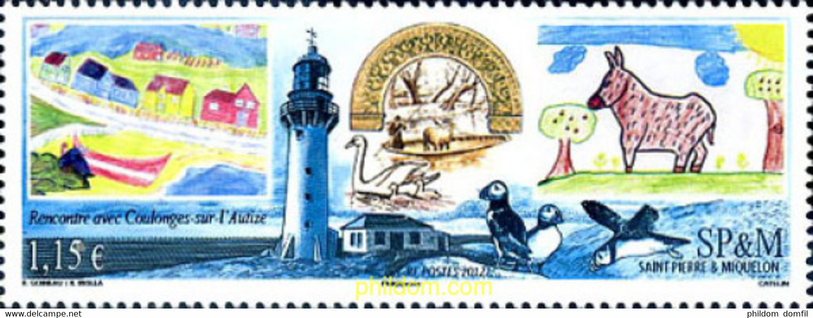 295998 MNH SAN PEDRO Y MIQUELON 2012 ARTE - Used Stamps