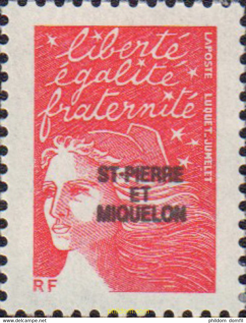 581875 MNH SAN PEDRO Y MIQUELON 2002 BASICA - Oblitérés