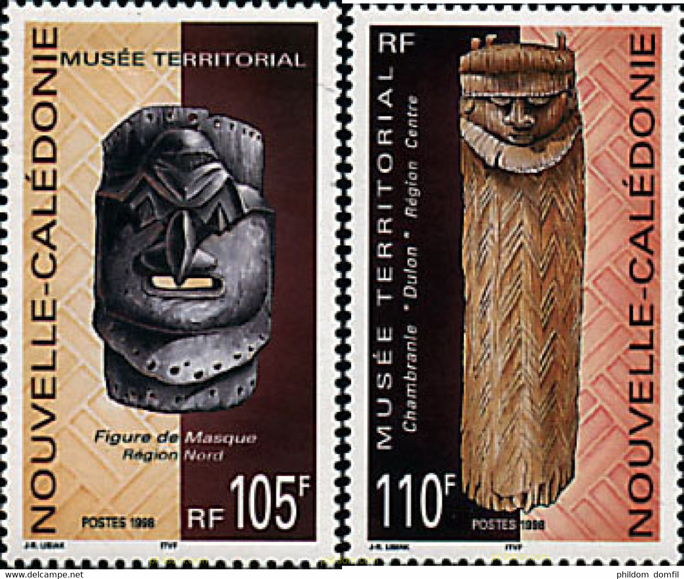 44598 MNH NUEVA CALEDONIA 1998 ARTESANIA DE NUEVA CALEDONIA - Used Stamps
