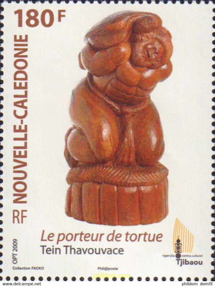 583396 MNH NUEVA CALEDONIA 2009 ESCULTURA - Oblitérés