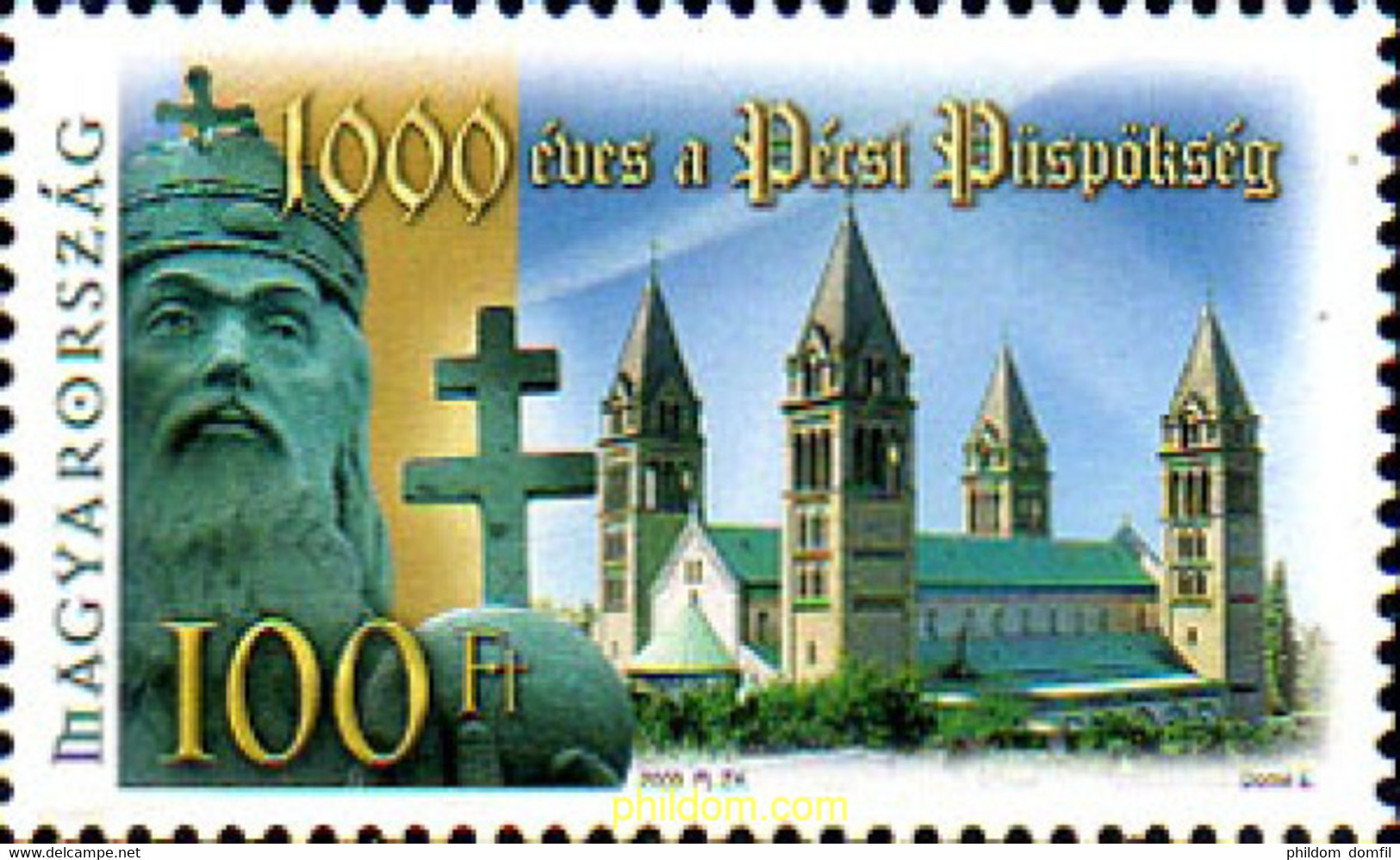 237901 MNH HUNGRIA 2009 MILENARIO DE LA CATEDRAL DE PECS - Gebraucht