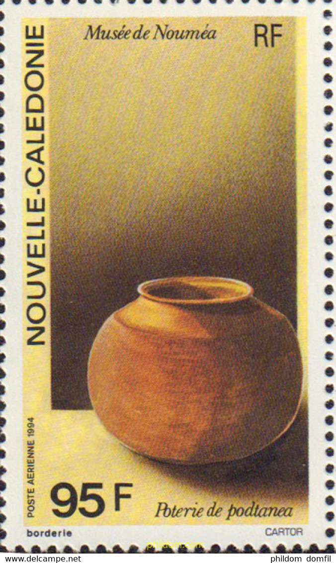 584446 MNH NUEVA CALEDONIA 1994 MUSEO DE NOUMEA - Gebraucht