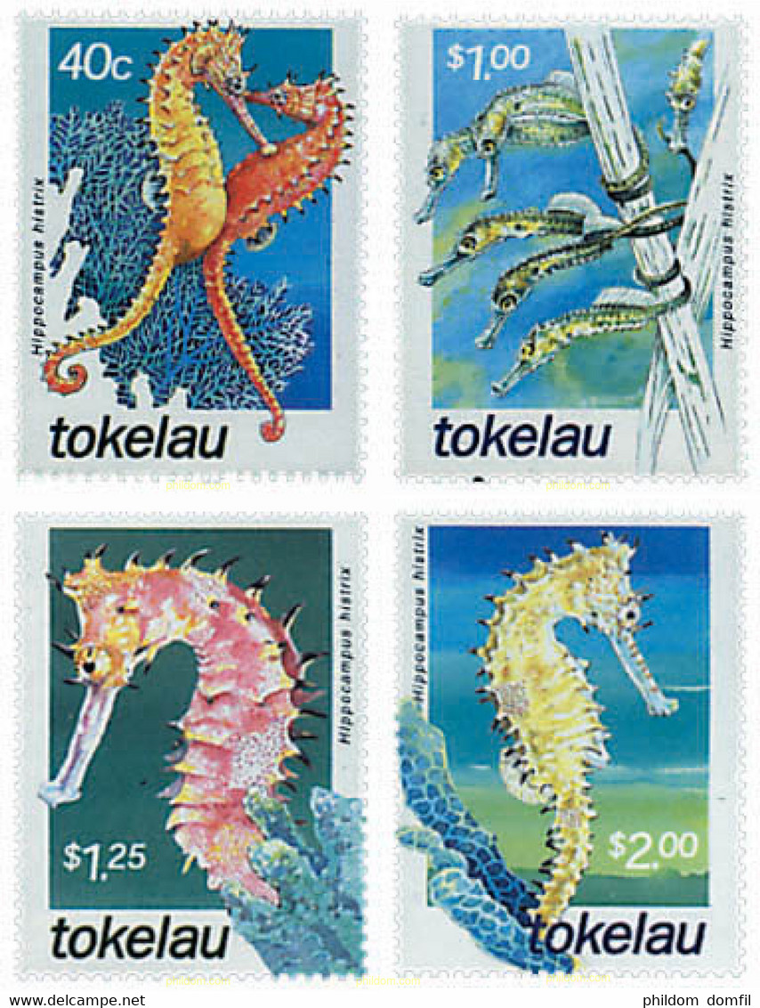 88342 MNH TOKELAU 2001 CABALLITOS DE MAR - Tokelau