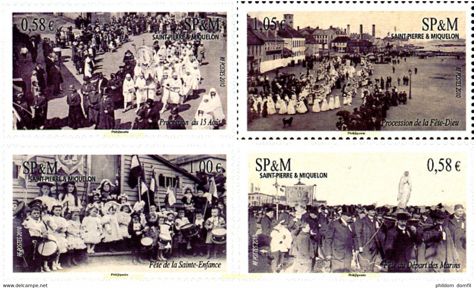 260654 MNH SAN PEDRO Y MIQUELON 2010 - Gebruikt