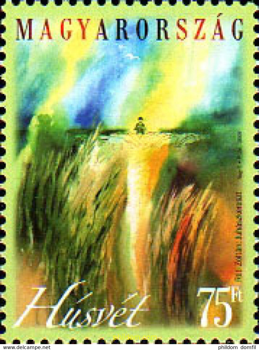 232529 MNH HUNGRIA 2009 PASCUA - Usati