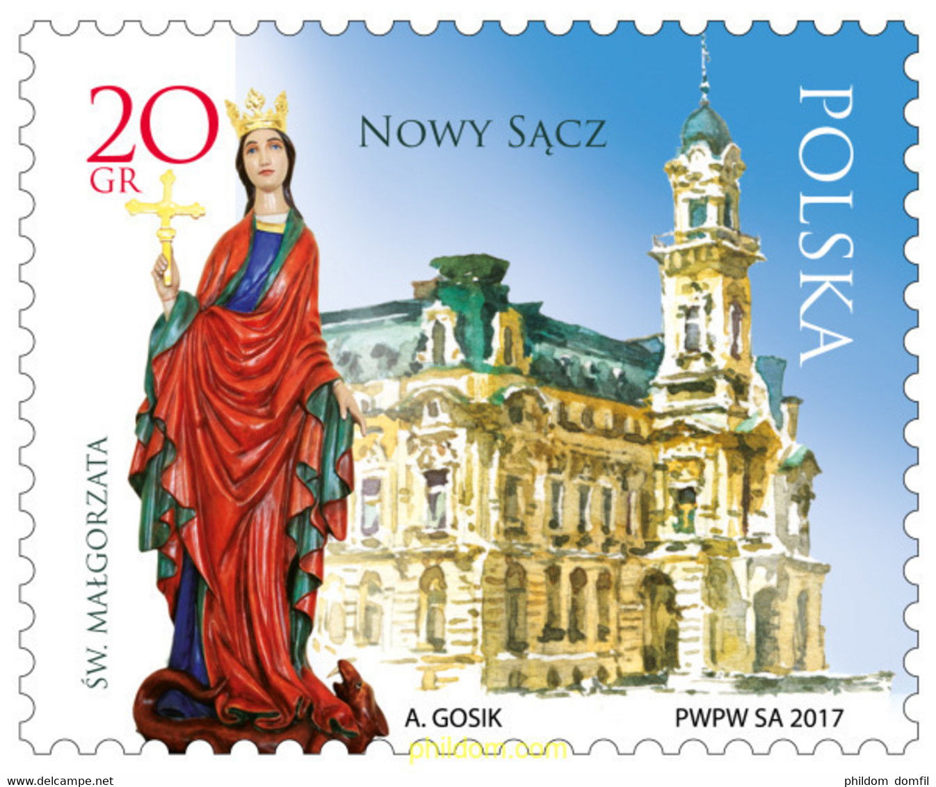 659842 MNH POLONIA 2017 VILLAS POLONESAS - NOWY SAEZ - Non Classés