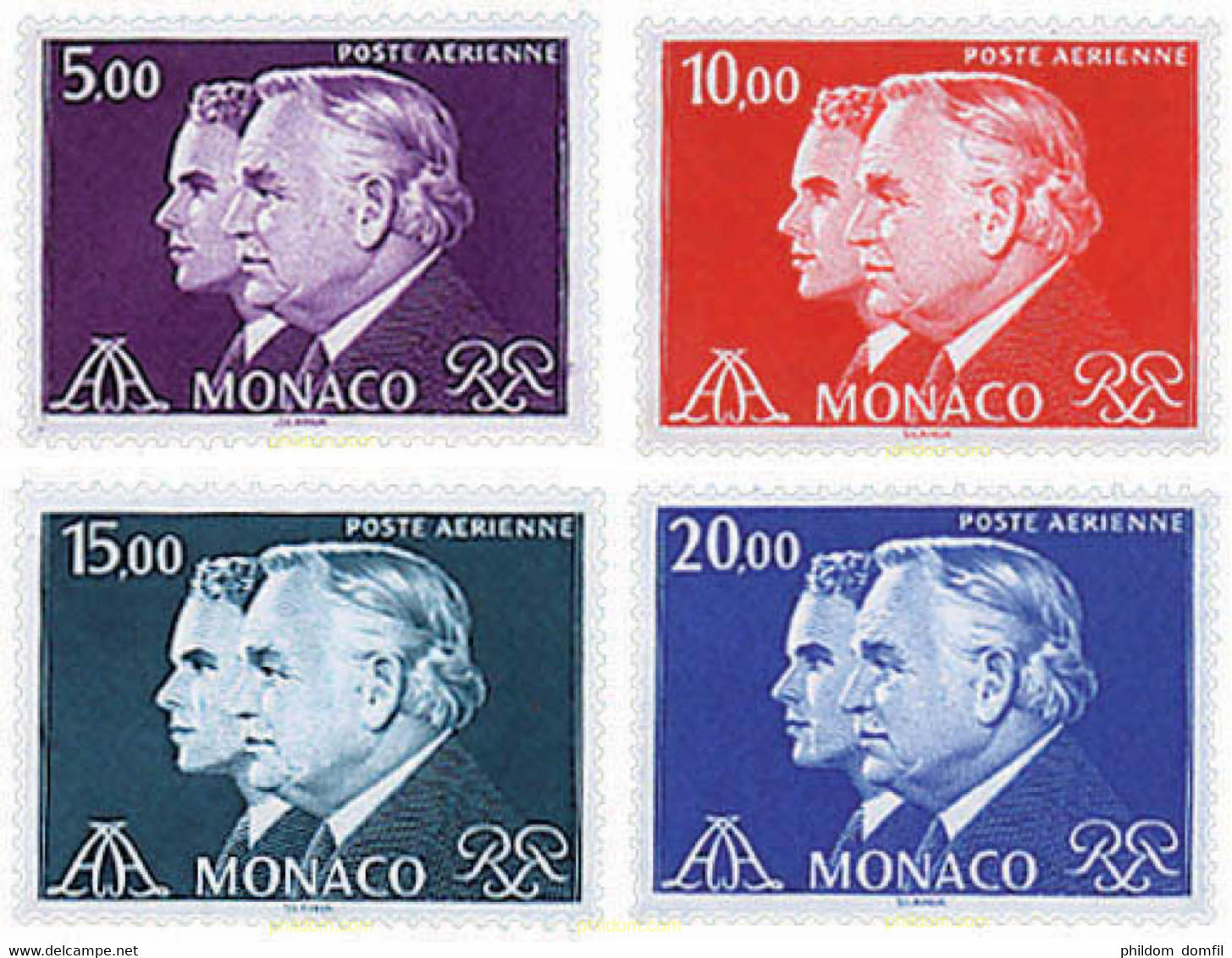 34796 MNH MONACO 1982 PRINCIPES RAINIERO III Y ALBERTO - Otros & Sin Clasificación