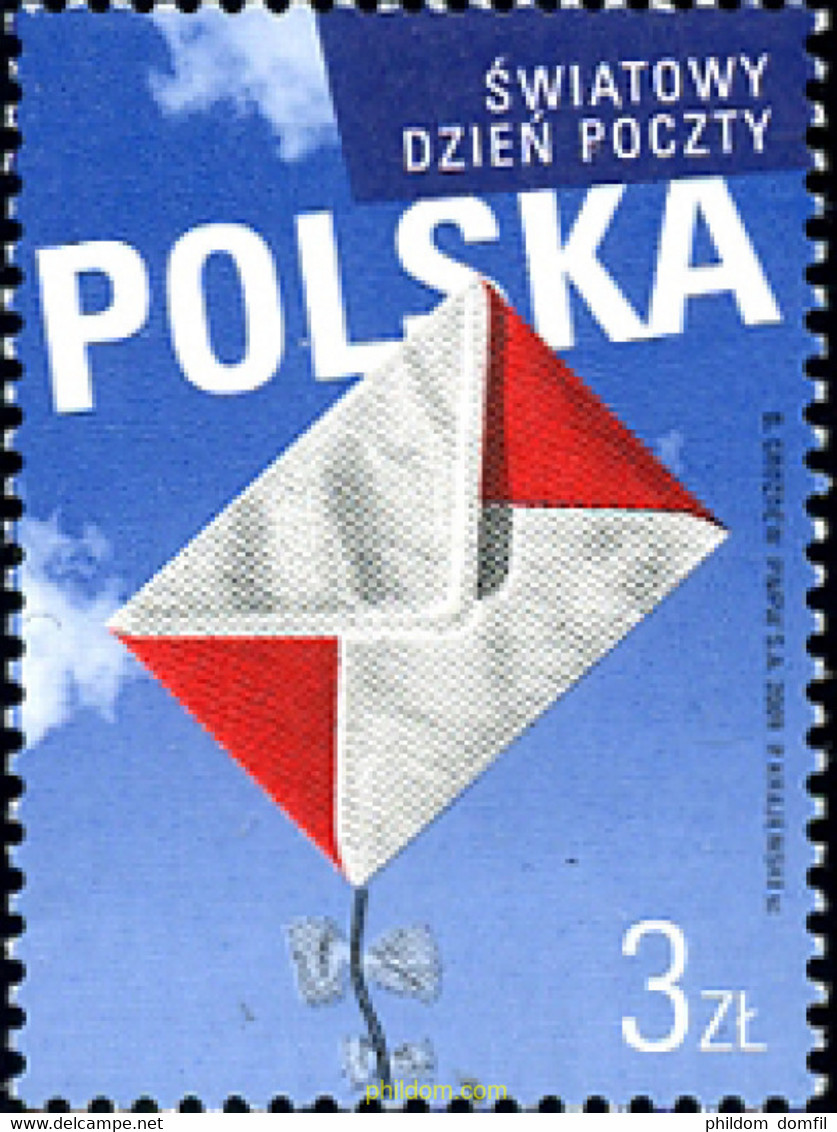 243694 MNH POLONIA 2009 DIA MUNDIAL DEL CORREO - Sin Clasificación