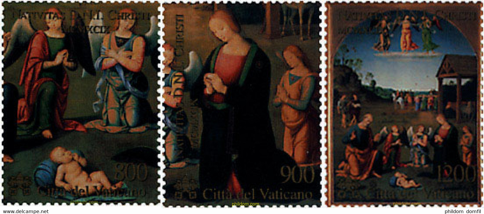 687826 MNH VATICANO 1999 NAVIDAD - Gebruikt