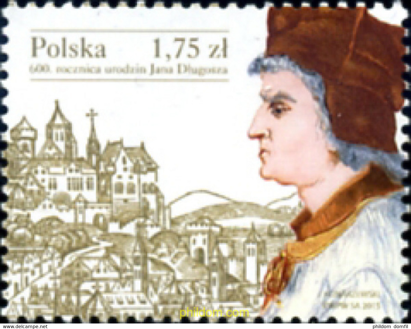 353581 MNH POLONIA 2015 JAN DLUGOSZA - Ohne Zuordnung