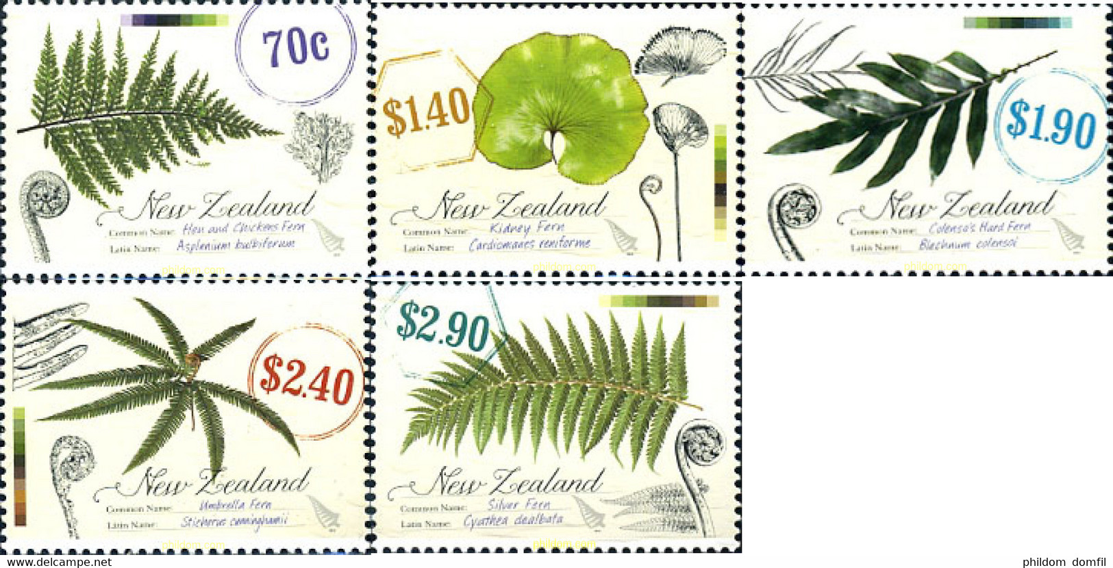 298317 MNH NUEVA ZELANDA 2013 - Abarten Und Kuriositäten