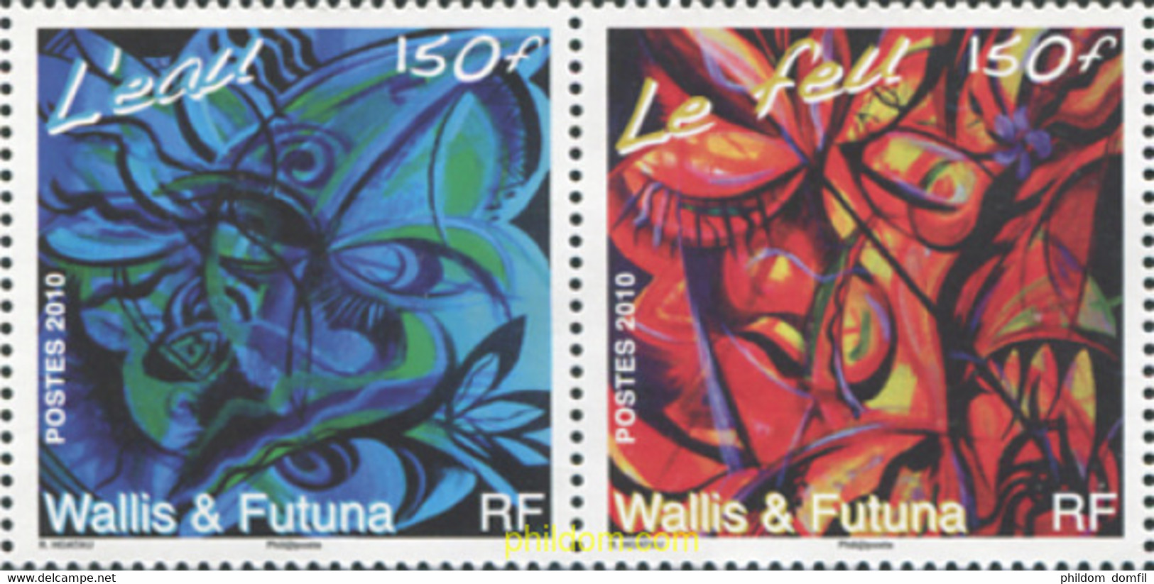 575256 MNH WALLIS Y FUTUNA 2010 AGUA Y FUEGO - Oblitérés