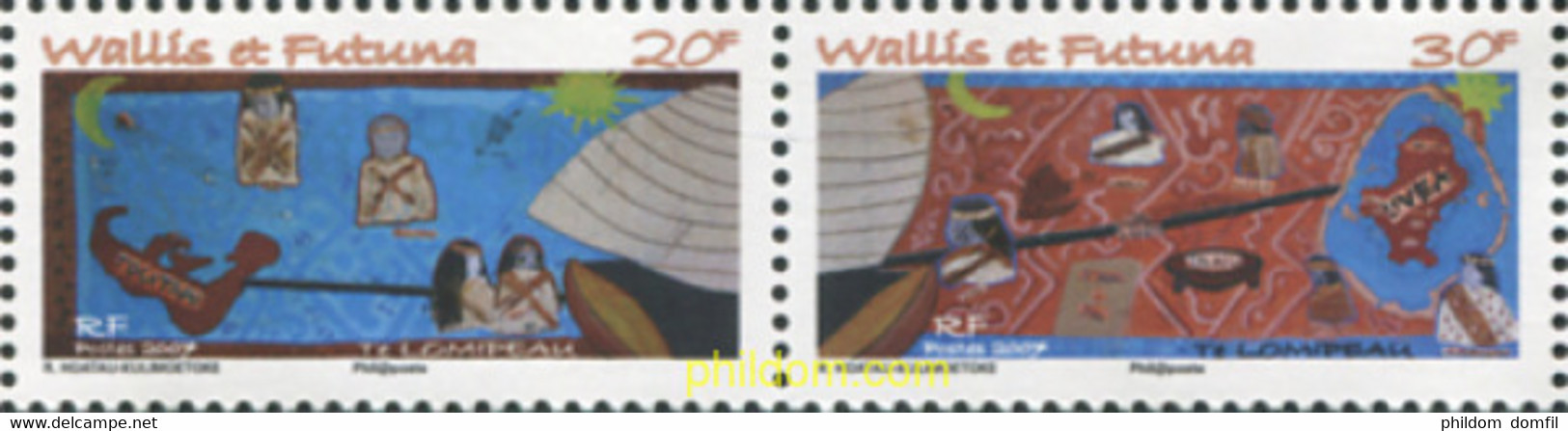 575185 MNH WALLIS Y FUTUNA 2007 CUENTOS Y LEYENDAS - Usados