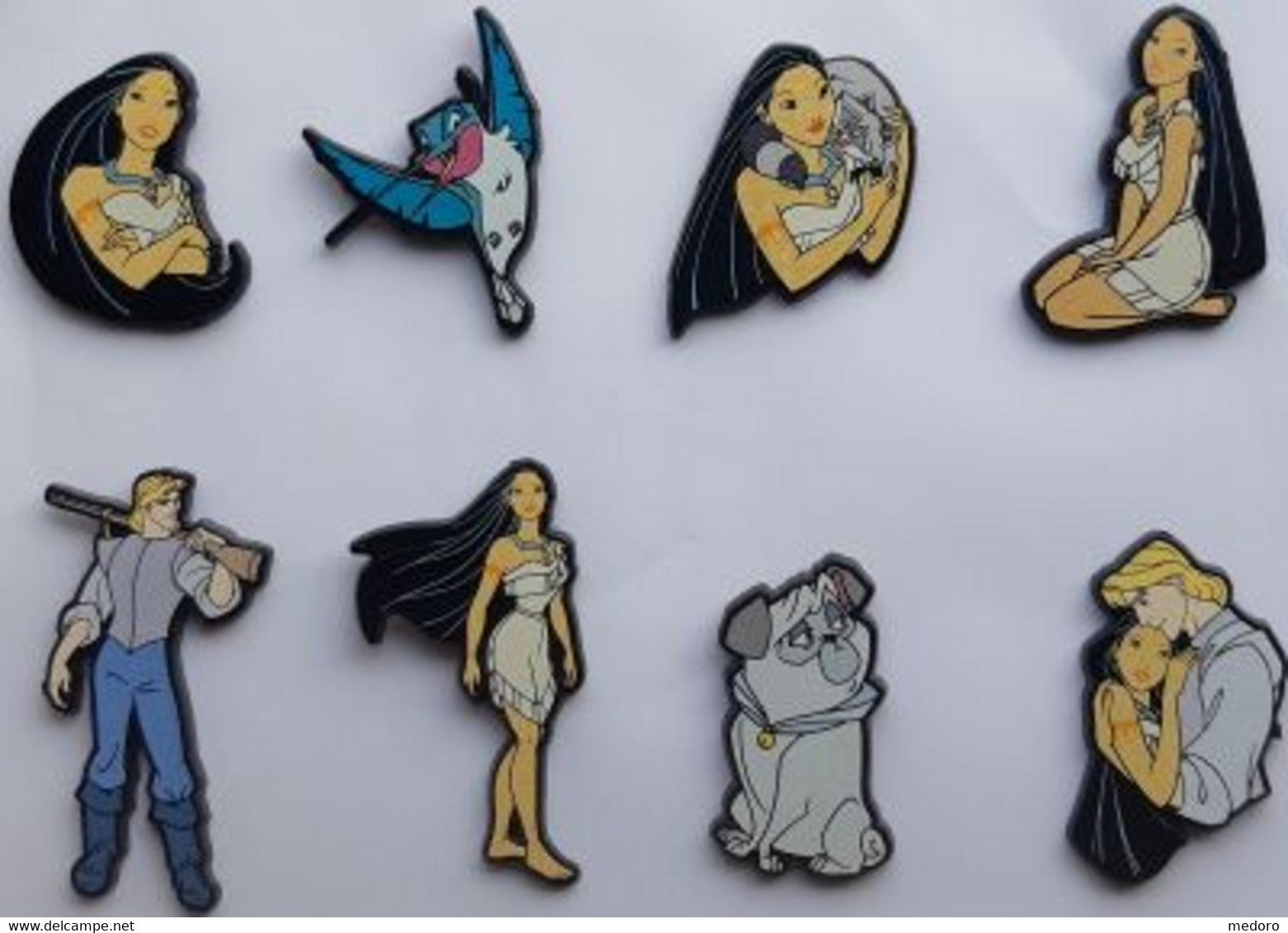 8 Pins UK Pocahontas - Lots