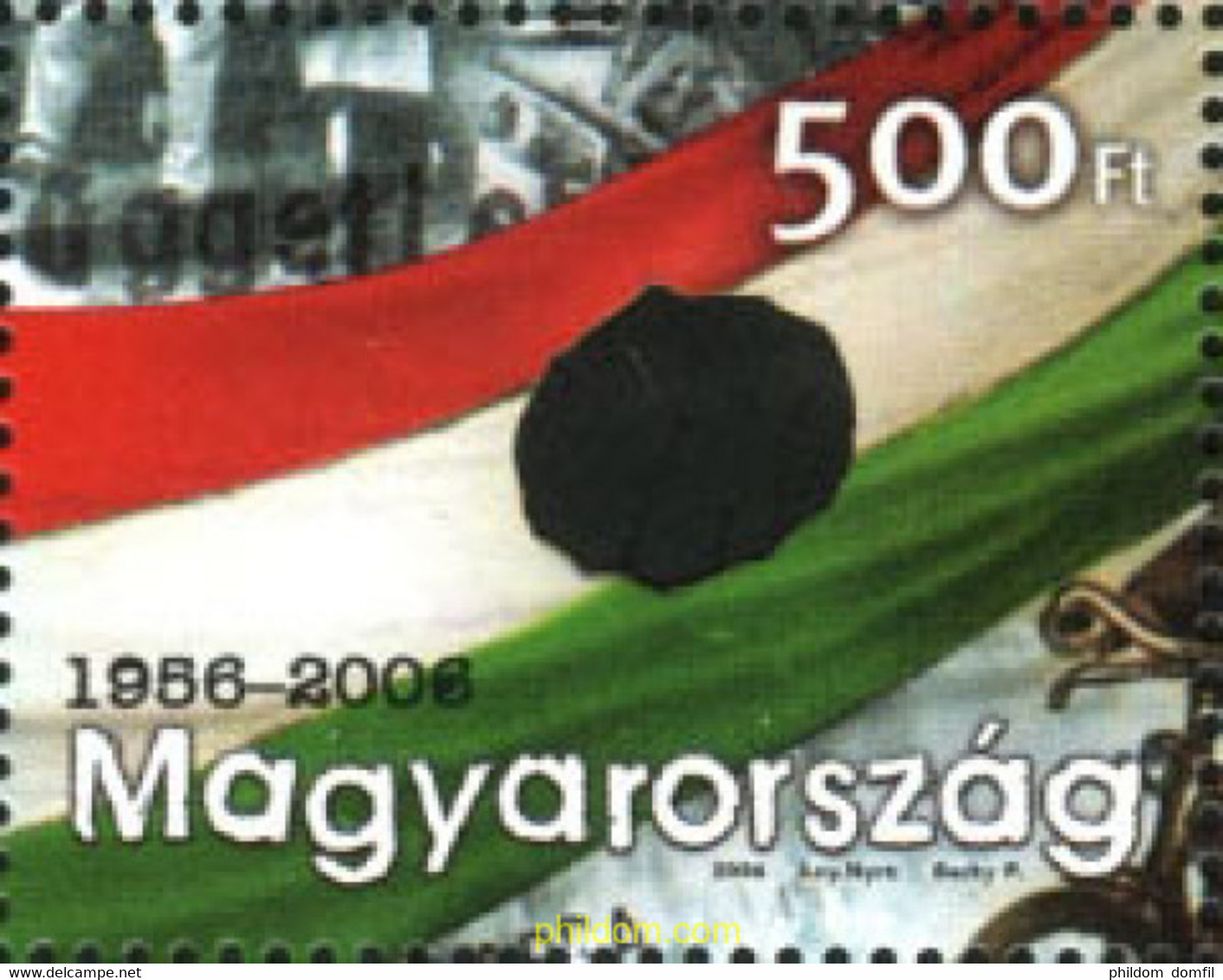 196107 MNH HUNGRIA 2006 50 ANIVERSARIO DE LA REVOLUCION HUNGARA - Gebruikt