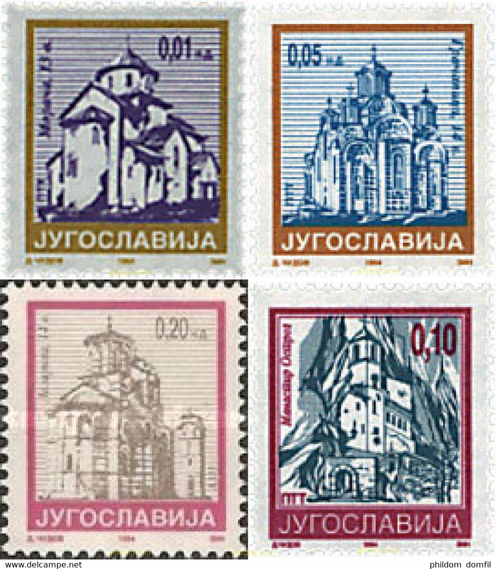 673076 MNH YUGOSLAVIA 1994 MOTIVOS VARIOS - Usados