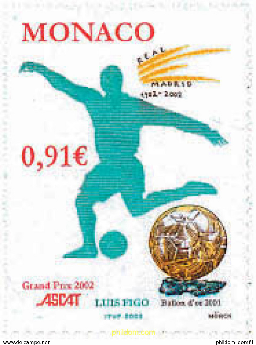 104220 MNH MONACO 2002 GRAN PREMIO INTERNACIONAL DE FILATELIA ASCAT - Otros & Sin Clasificación