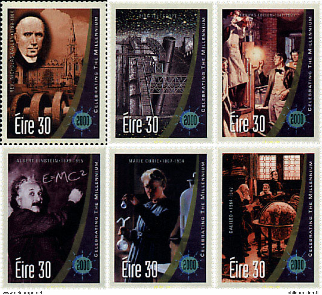 61242 MNH IRLANDA 2000 MILENIO - Colecciones & Series