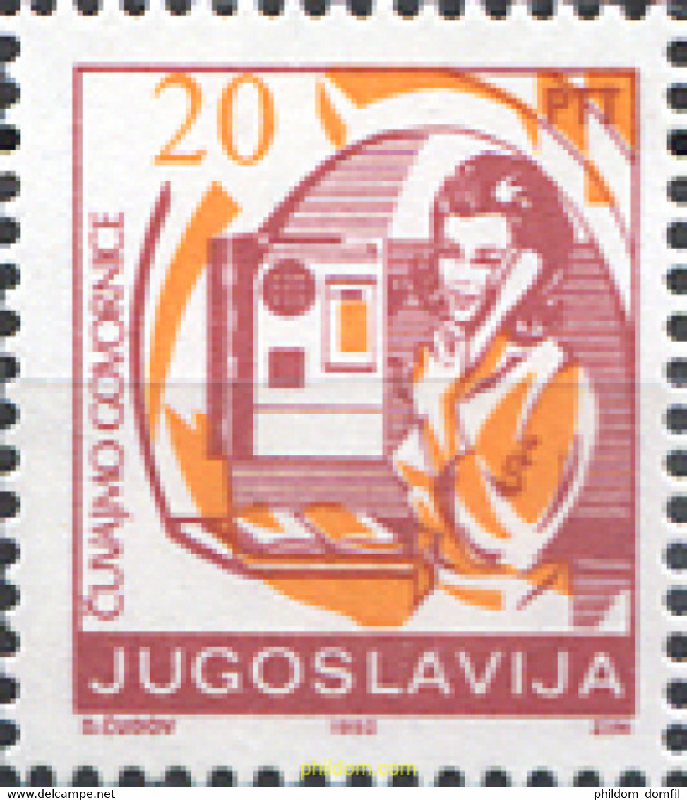 287554 MNH YUGOSLAVIA 1992 SERIE BASICA - Collections, Lots & Séries