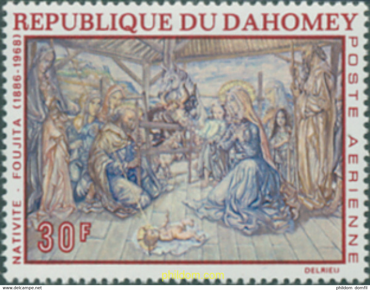 600272 MNH DAHOMEY 1968 PINTURAS - Otros & Sin Clasificación