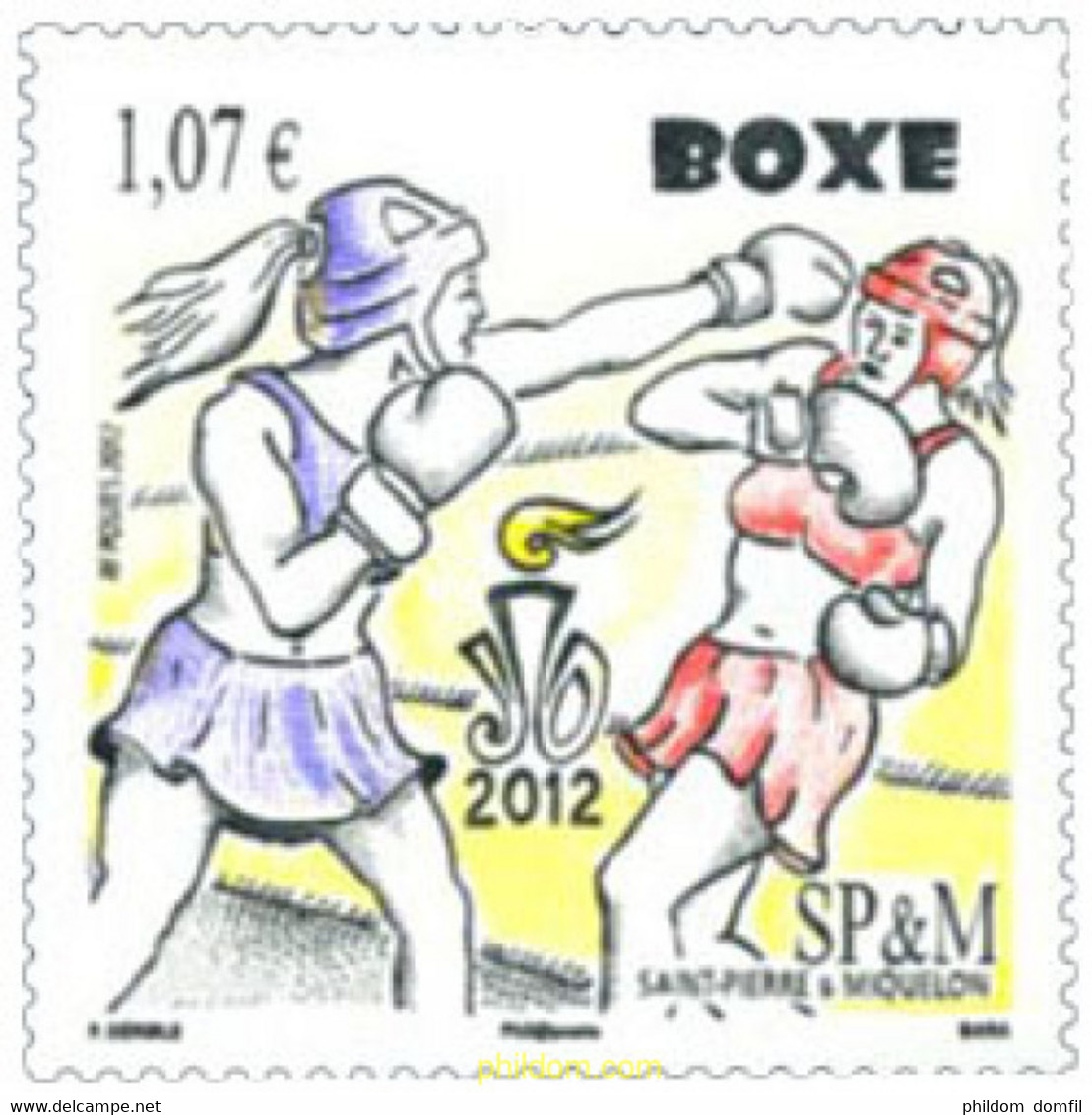 287662 MNH SAN PEDRO Y MIQUELON 2012 30 JUEGOS OLIMPICOS DE VERANO LONDRES 2012 - Gebraucht