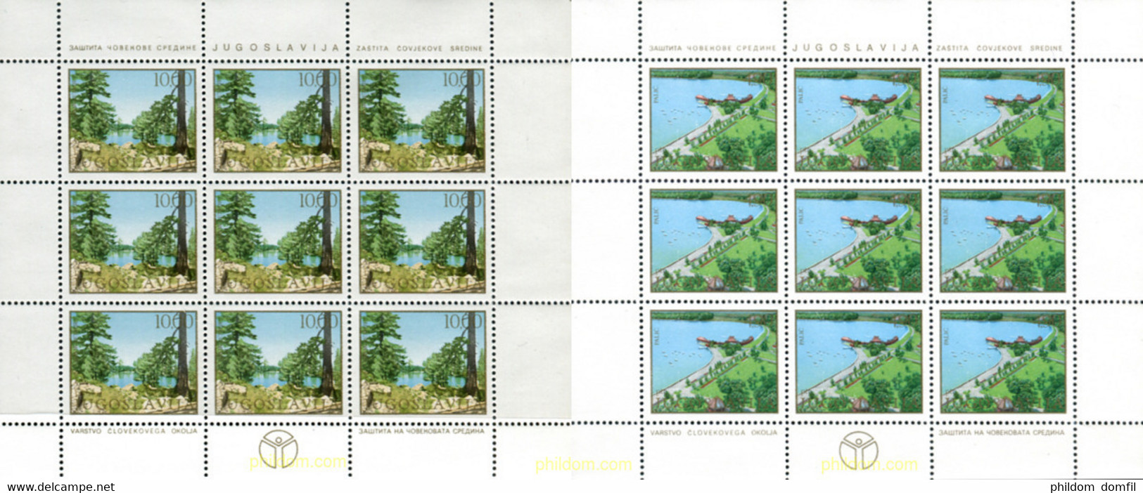 205900 MNH YUGOSLAVIA 1979 PROTECCION DEL MEDIO AMBIENTE - Collections, Lots & Séries