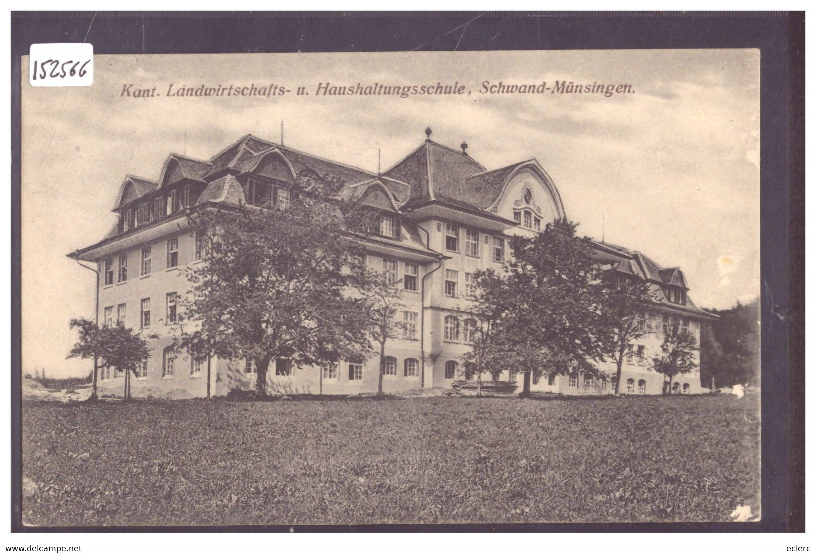 SCHWAND MÜNSINGEN - KANT. LANDWIRTSCHAFTS UND HAUSHALTUNGSSCHULE - TB - Münsingen