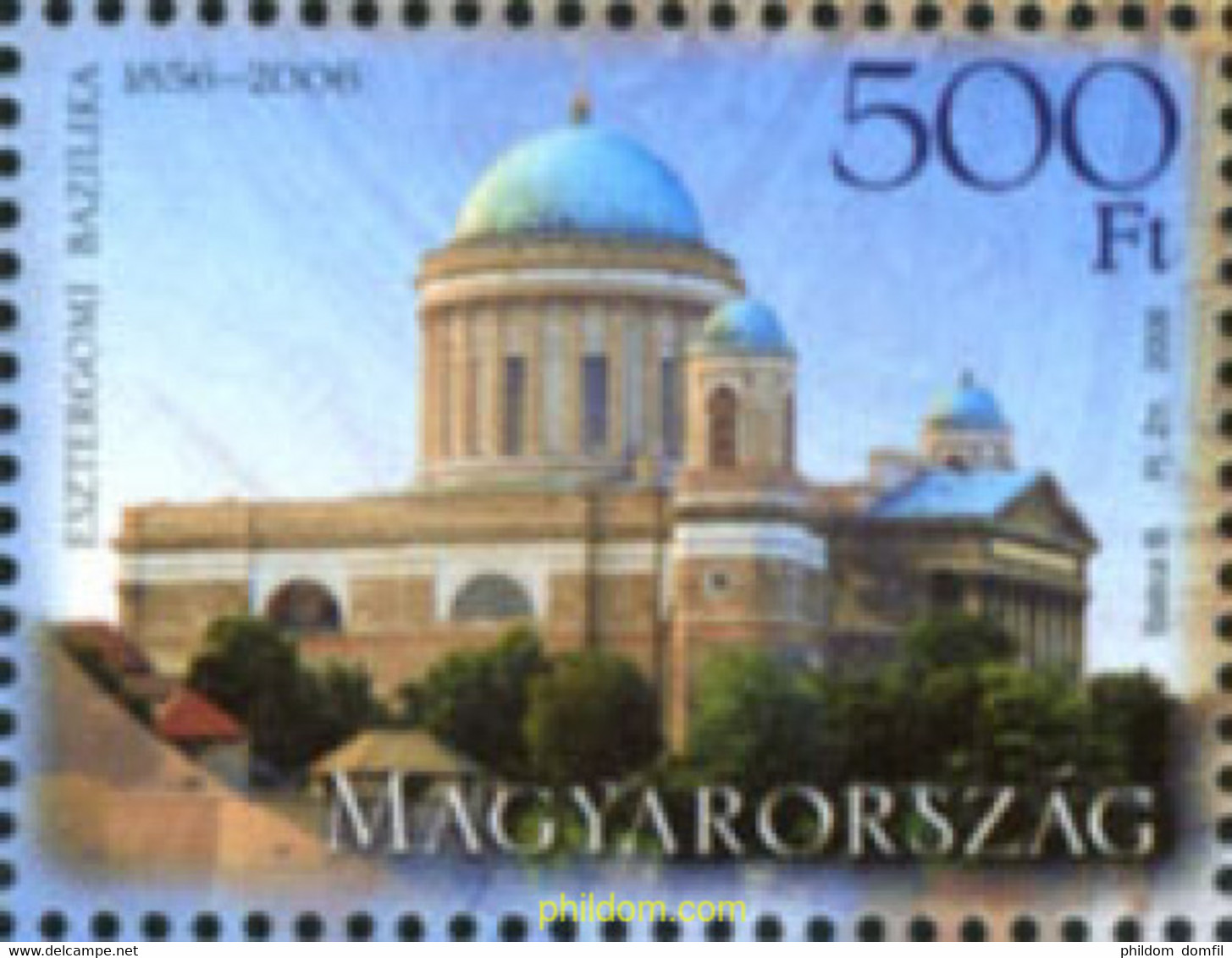 189535 MNH HUNGRIA 2006 150 ANIVERSARIO DE LA BASILICA DE ESZTERGOM - Used Stamps