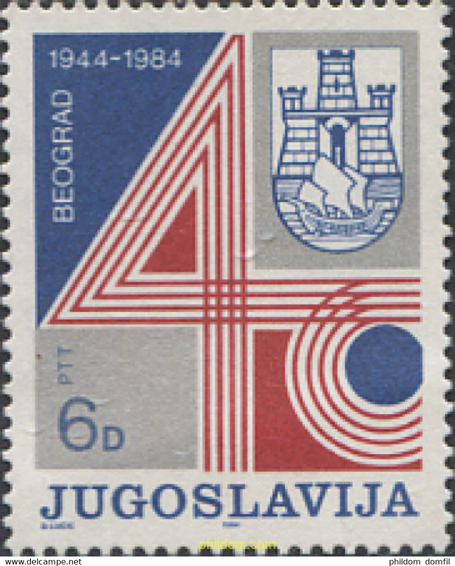 287347 MNH YUGOSLAVIA 1984 80 ANIVERSARIO DEL RADIOTELEGRAFO EN MONTENEGRO - Verzamelingen & Reeksen