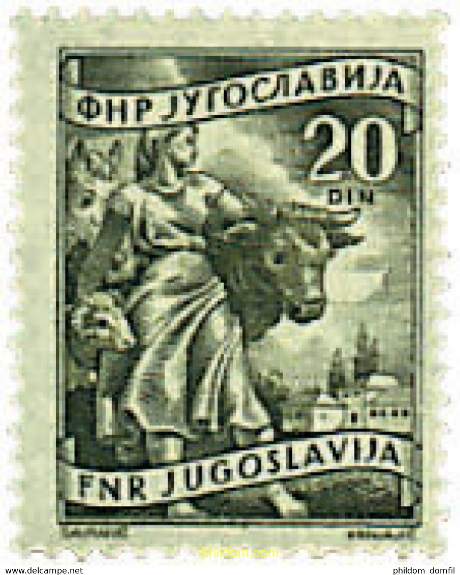 293766 MNH YUGOSLAVIA 1950 OFICIOS - Collections, Lots & Séries