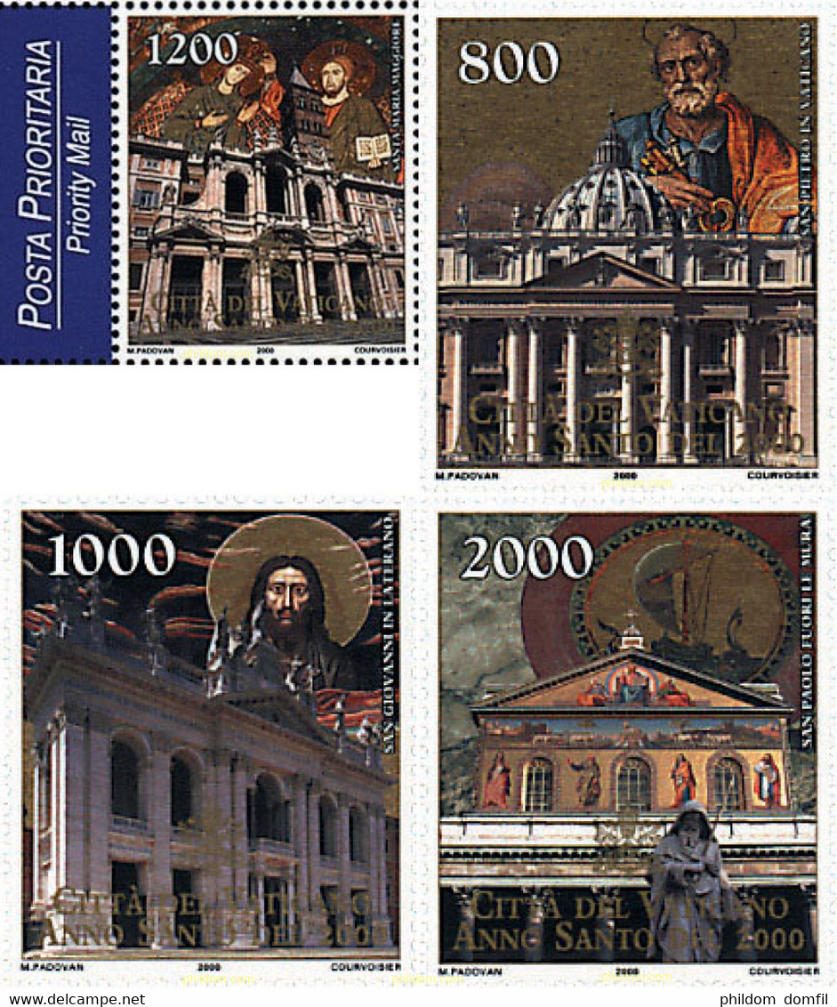 687827 MNH VATICANO 2000 AÑO SANTO 2000 - Oblitérés