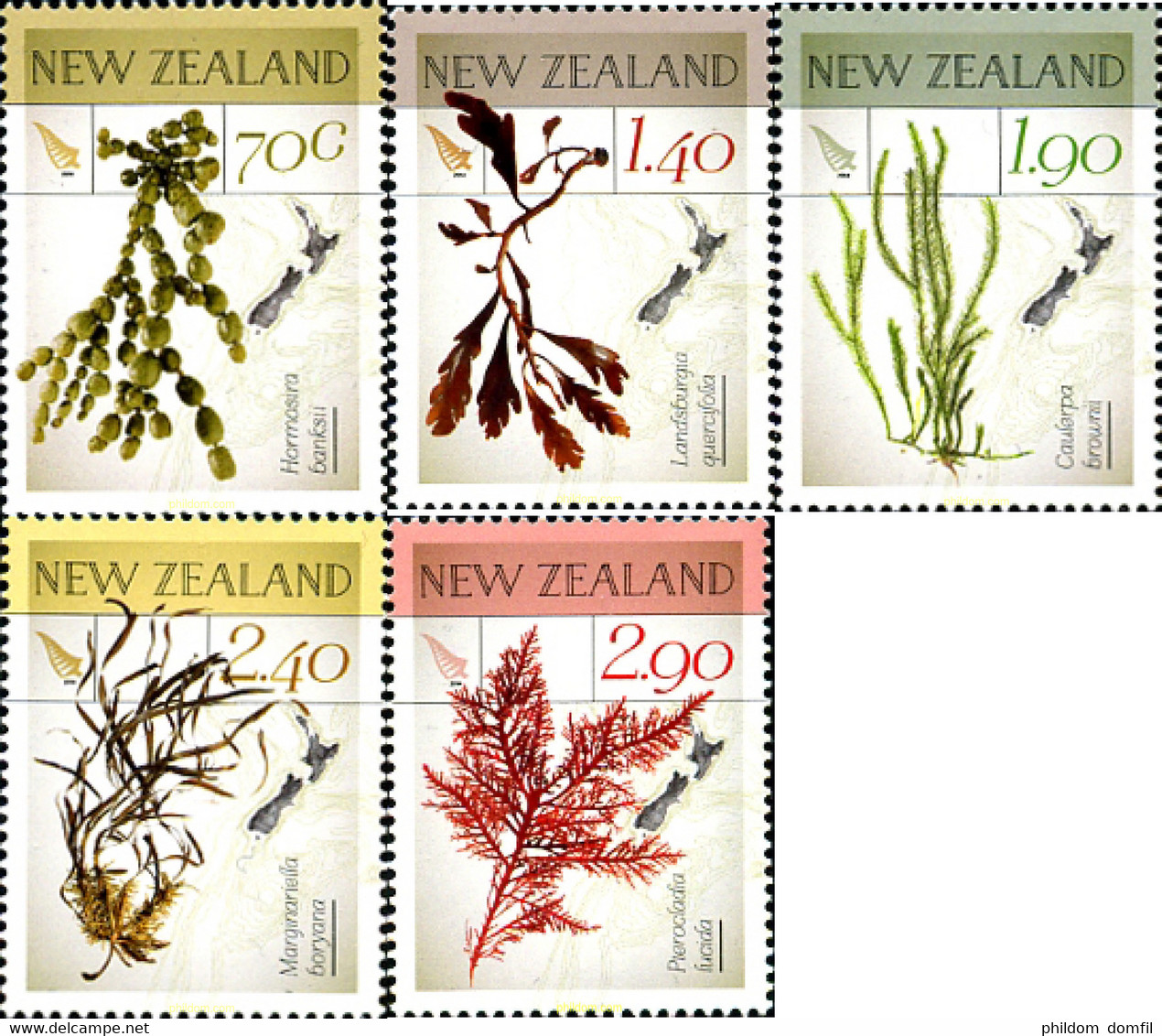 316098 MNH NUEVA ZELANDA 2014 FLORA - Abarten Und Kuriositäten