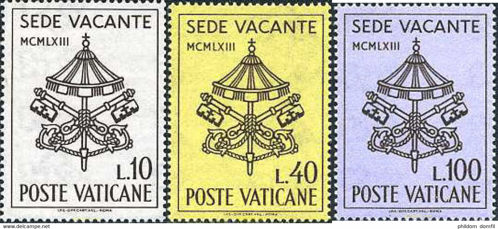 684270 HINGED VATICANO 1963 SEDE VACANTE - Used Stamps