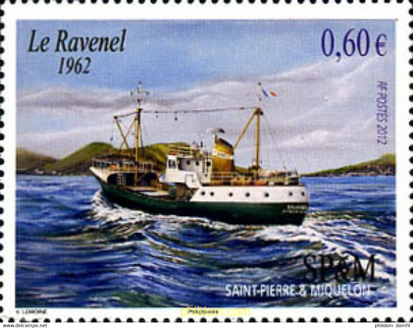 278764 MNH SAN PEDRO Y MIQUELON 2012 - Oblitérés