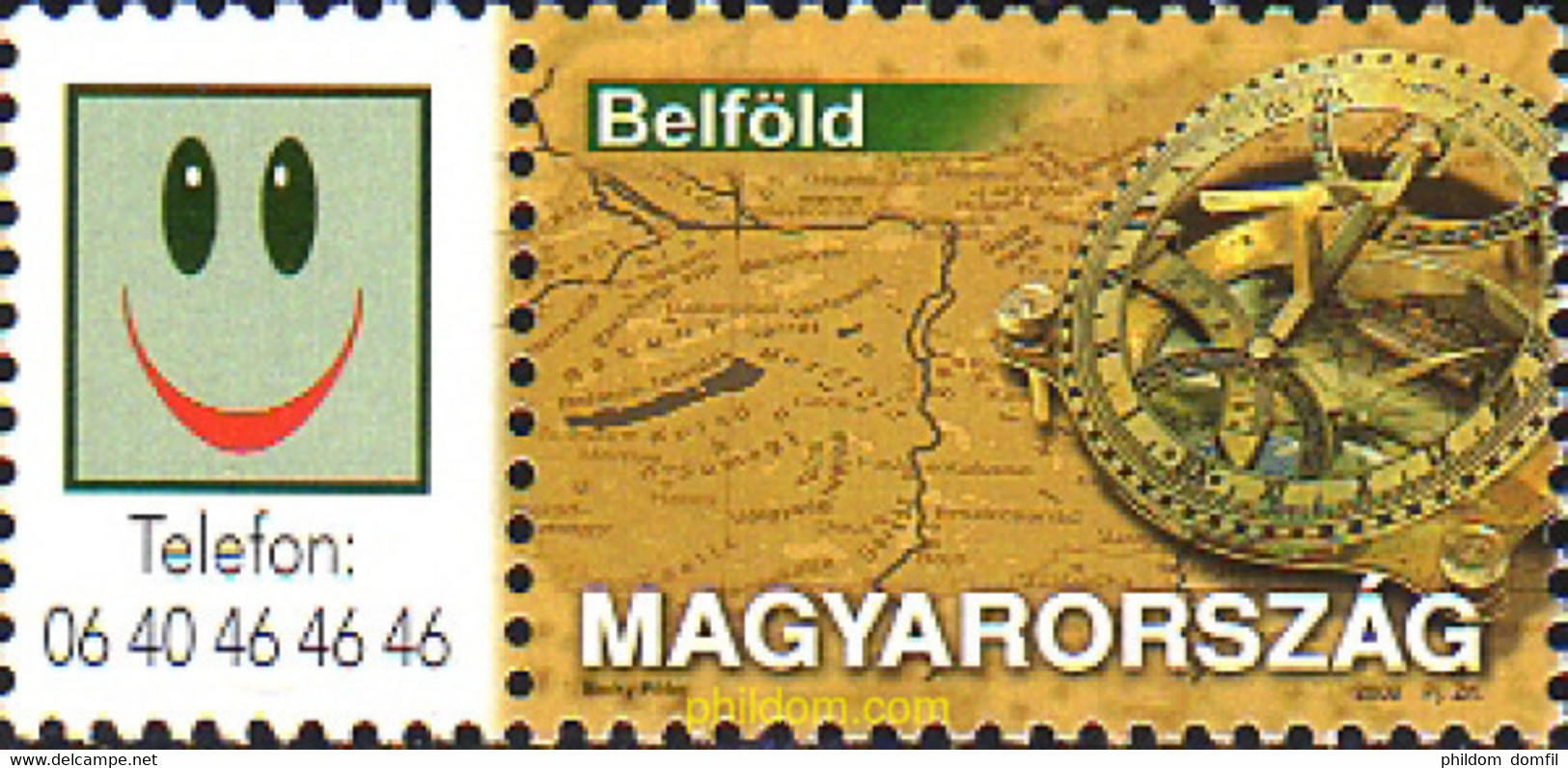 631812 MNH HUNGRIA 2008 SELLOS DE MENSAJE - Used Stamps