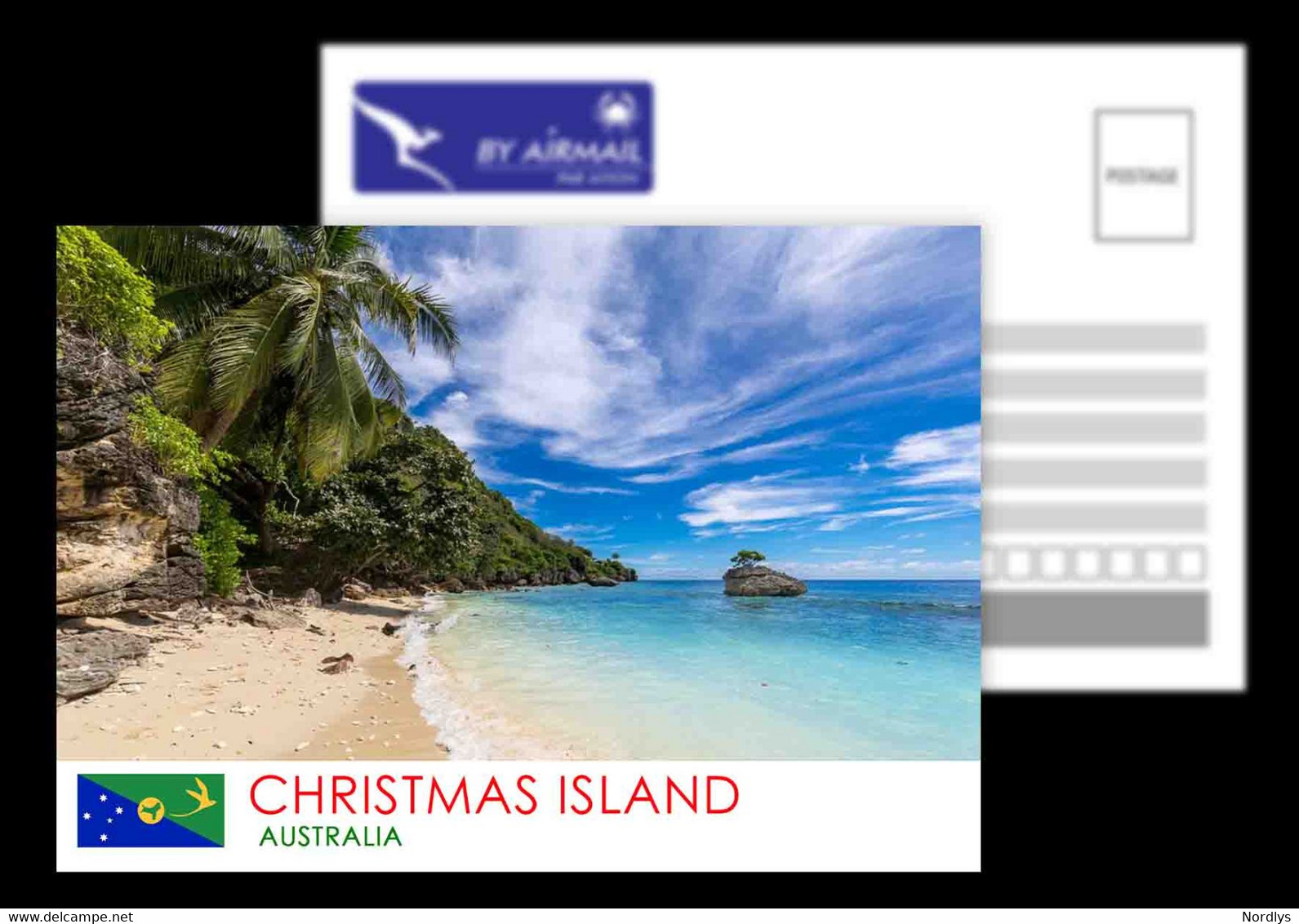 Christmas Island / Australia / Postcard / View Card - Islas Christmas