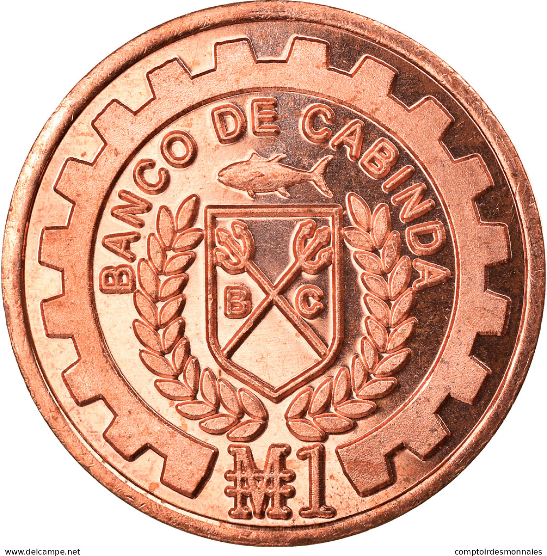 Monnaie, CABINDA, Macuta, 2019, SPL, Cuivre - Angola