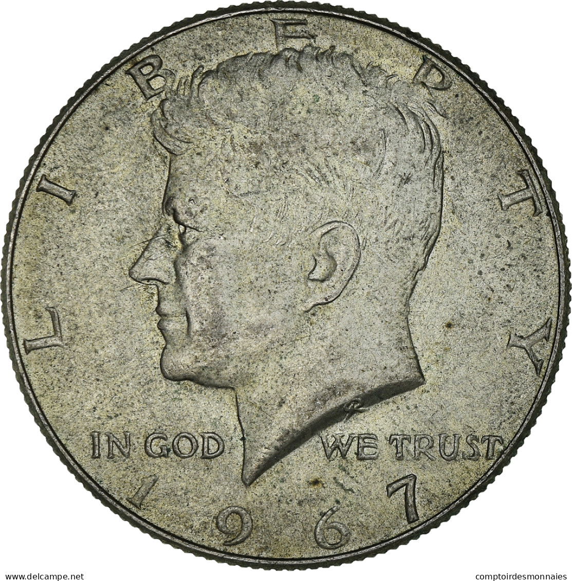 Monnaie, États-Unis, Kennedy Half Dollar, Half Dollar, 1967, Philadelphie - 1964-…: Kennedy